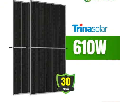 Tấm pin năng lượng mặt trời Trina 610W