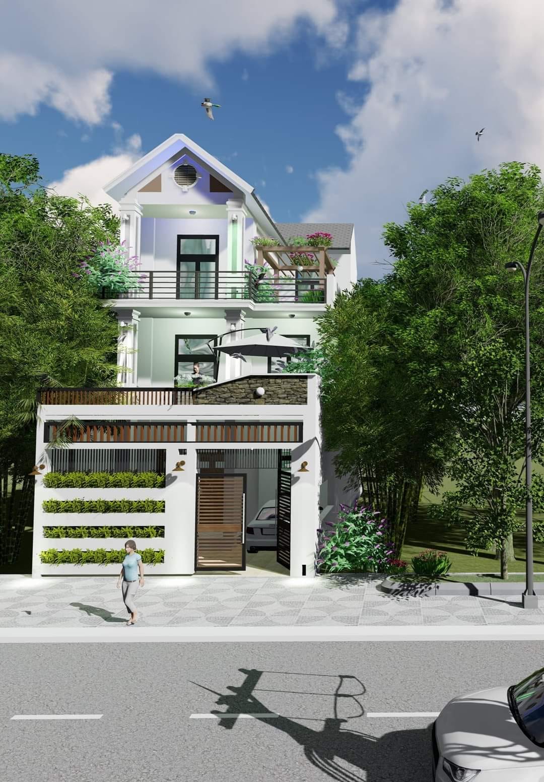 Nhà đẹp KIẾN TRUNG - Thi công nhà TRỌN GÓI8