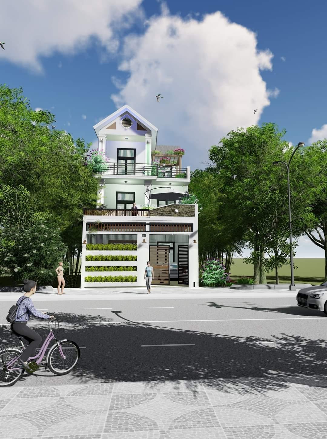 Nhà đẹp KIẾN TRUNG - Thi công nhà TRỌN GÓI10
