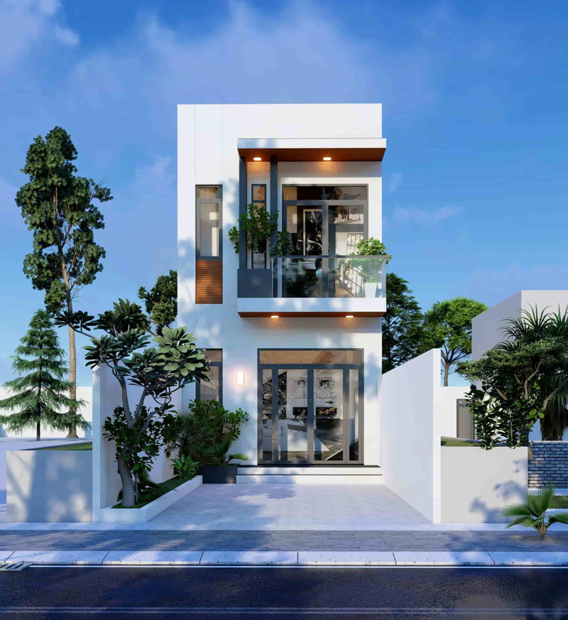 Nhà phố 2 tầng