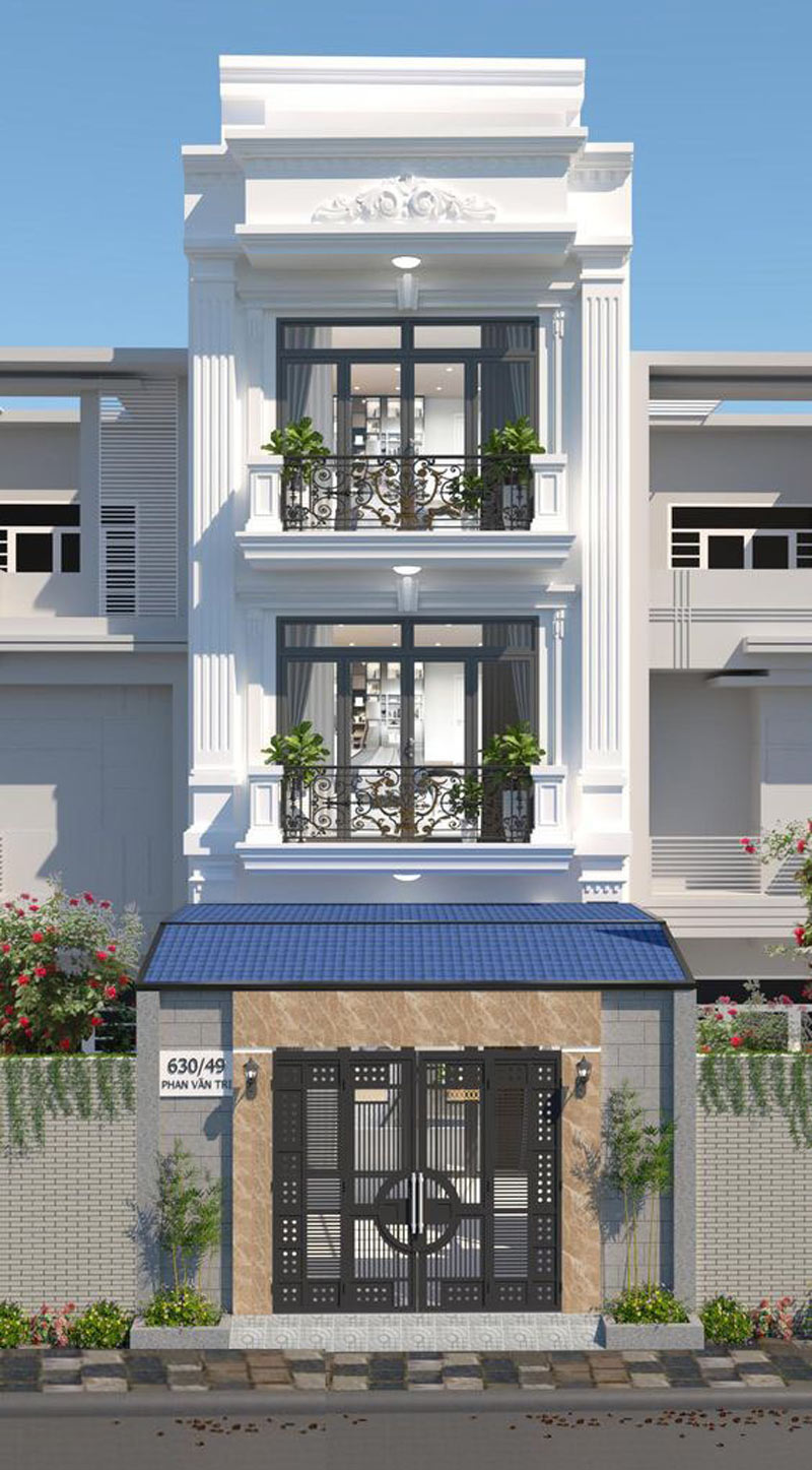 Nhà ống tân cổ điển 3 tầng2