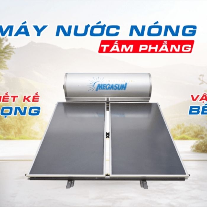 Máy nước nóng năng lượng mặt trời Megasun 200 Lít Chịu Áp CT-FC2