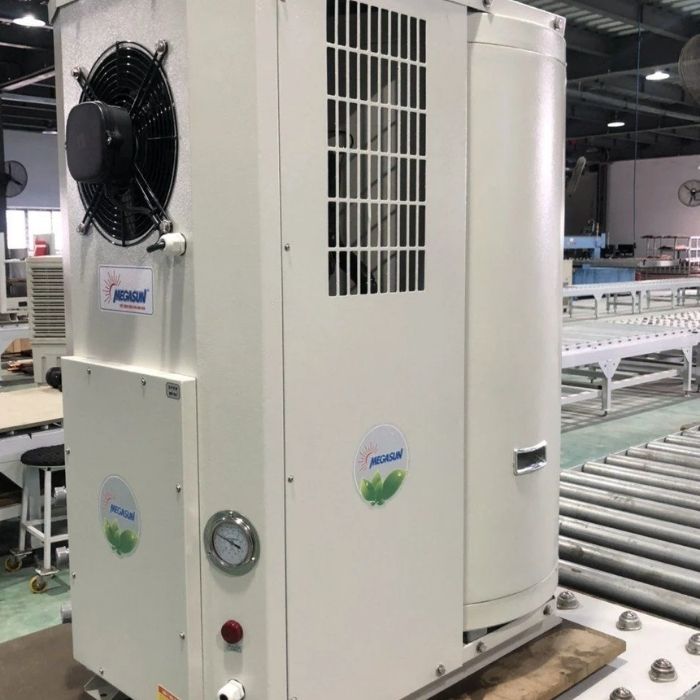 Bơm nhiệt làm nóng nước bình tích hợp 3.5KW -200 Lít Megasun1